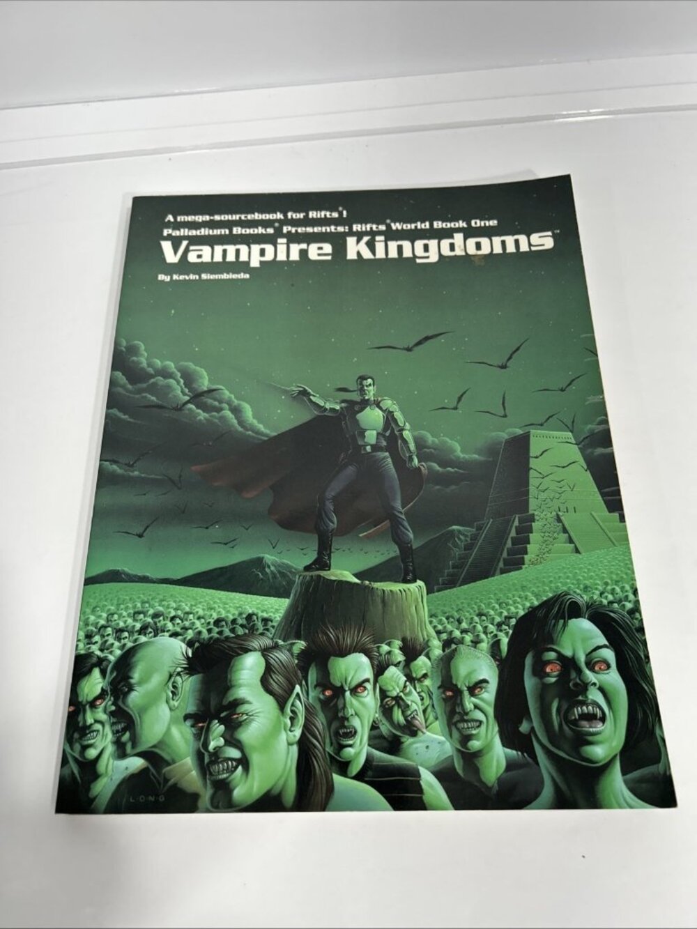 Palladium RPG Rifts World Book 1 - VAMPIRE KINGDOMS - A Mega Sourcebook Manual
